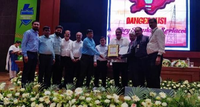 Recognition: IMFA receives State level Electrical Safety Award 2023 from Odisha Govt