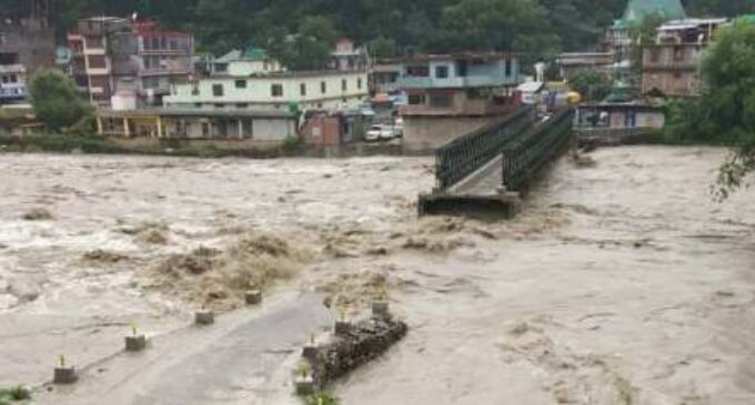 Uttarakhand: Bridge washed away due to flood in Jummagad river, contact lost with several border villages