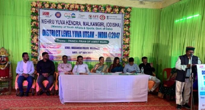 District Level Yuva Utshav-India@2047 Celebrated in Malkangiri