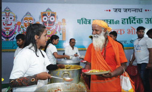 JSP Foundation serves over 1 million devotees at Rath Yatra festival