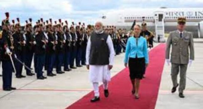 PM Modi arrives in Paris on official visit; boosting strategic ties with France main focus