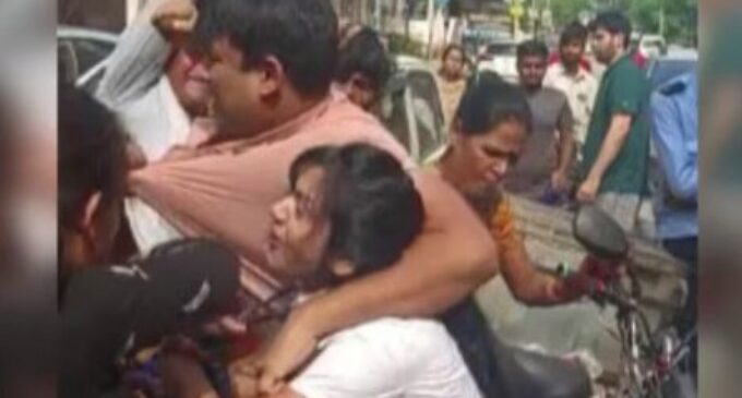 Pilot, husband thrash and torture minor domestic help in Delhi’s Dwarka; mob manhandle the couple