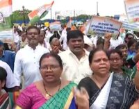 Supporters of suspended Congress leaders hold protests in Odisha capital, demand revocation of suspension