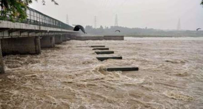 Raging Yamuna flowing at record level; spills onto streets in Delhi