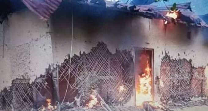 House of man who paraded Manipur women naked set on fire
