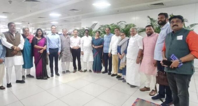 MPs from opposition alliance INDIA reach Manipur, to assess ground situation