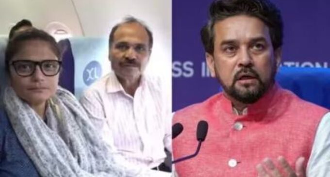 Opposition INDIA members’ visit to Manipur mere show-off: Anurag Thakur