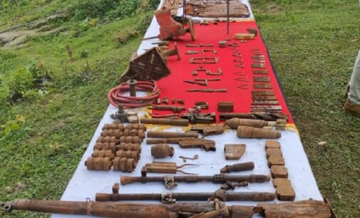 Large Cache of Maoist Material Seized by BSF in Malkangiri District