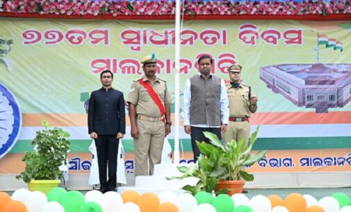 Peaceful Celebration Marks 77th Independence Day in Malkangiri District