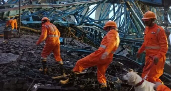 17 killed as crane falls on bridge slab during Samruddhi Expressway construction in Maharashtra
