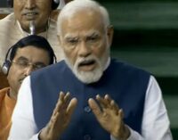 PM Narendra Modi replies to debate on no-confidence motion against his government in Lok Sabha