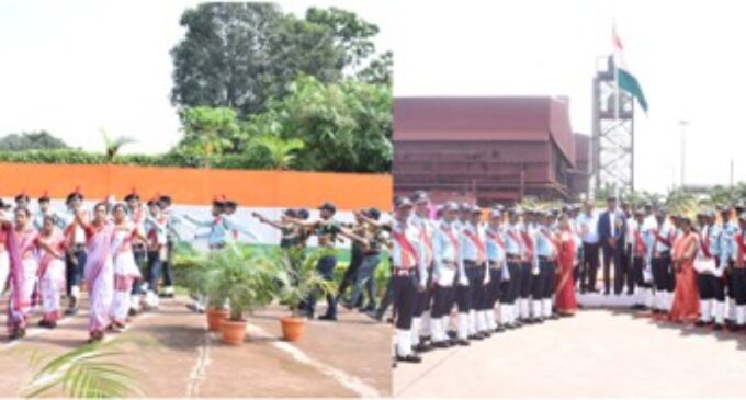 AM/NS India celebrates Independence Day with great fervour