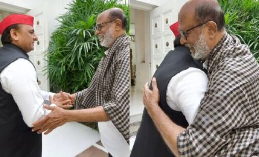 ‘When hearts meet, people embrace’: Rajinikanth meets Samajwadi Party chief Akhilesh Yadav