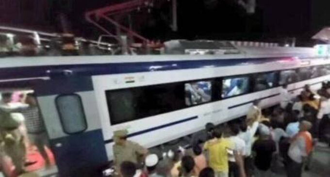 Stones thrown at Vande Bharat train in Uttar Pradesh’s Barabanki