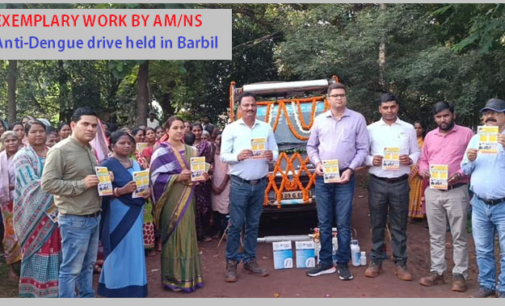 AM/NS India organises anti-dengue drive in Barbil