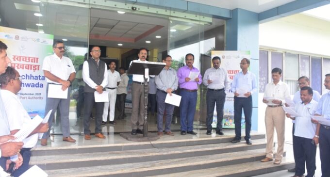 Swachhata Pakhwada 2023 at Paradip Port Authority