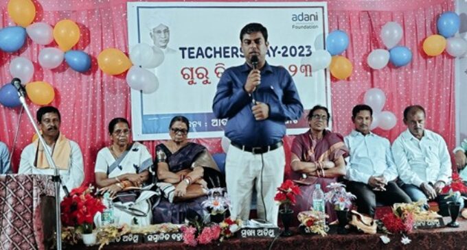 Adani Dhamra Port Observes Teachers Day