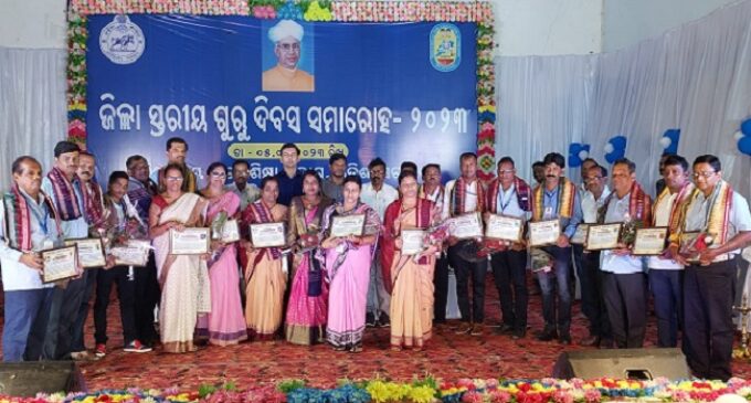 District-Level Teachers Day 2023 Celebrated with Grandeur in Malkangiri