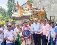 Rotarian Kishore Chowdhury Donates Hearse Van (Swarga Ratha) in Memory of Father