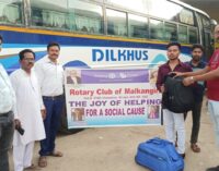 Rotary Club Malkangiri Extends Helping Hand to Student for Higher Education