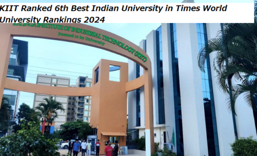 Proud Moment for Odisha: KIIT ranked 6th Best Indian University in Times World University Rankings 2024