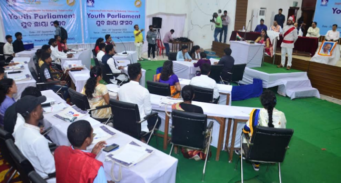 Mock Youth Parliament calls for strong tobacco control measures