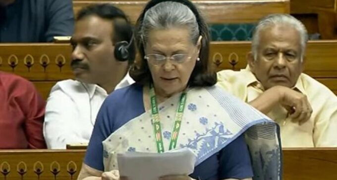 ‘You tried to kill MPs’: BJP MP to Sonia Gandhi over OBC push, cites 2012 fight