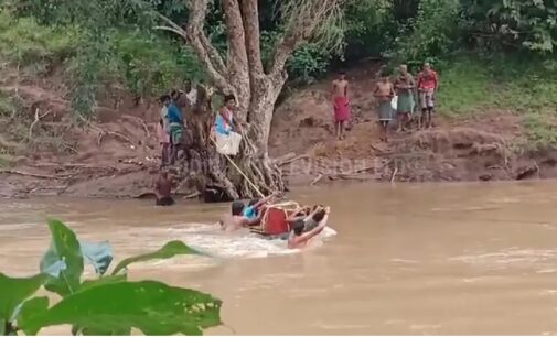 Close shave for Odisha villagers as cable snaps while taking body across river for cremation