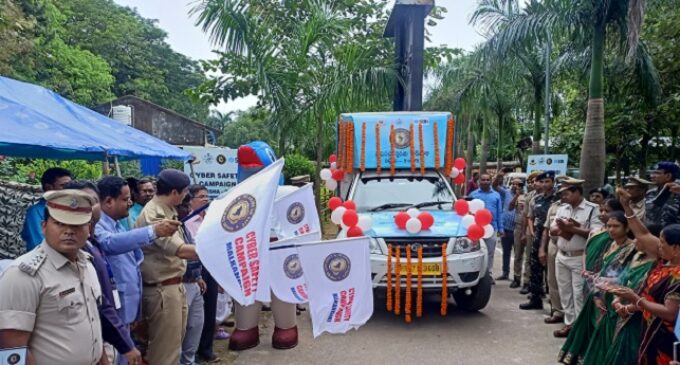 Cyber Safety Awareness Campaign Drive Launched at District Police Office, Malkangir