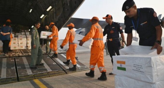 Israel-Hamas War: India sends humanitarian aid to Palestine