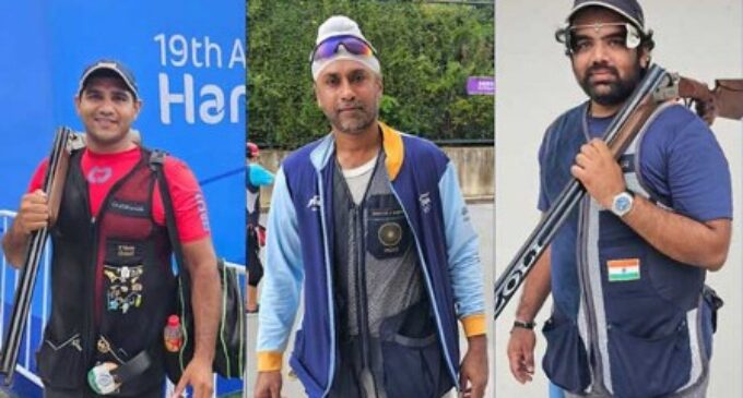 Asian Games: India win gold in men’s trap team event, women claim silver
