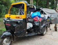Two killed and six injured in road accident