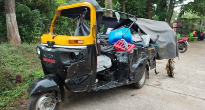 Two killed and six injured in road accident