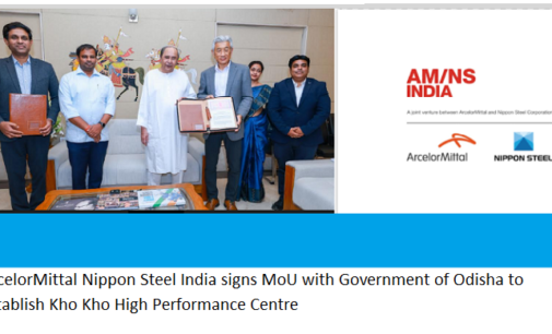 ArcelorMittal Nippon Steel India signs MoU with Government of Odisha to establish Kho Kho High Performance Centre