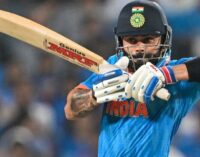 Kohli slams 49th ODI century as India score 326 for 5 against South Africa in World Cup