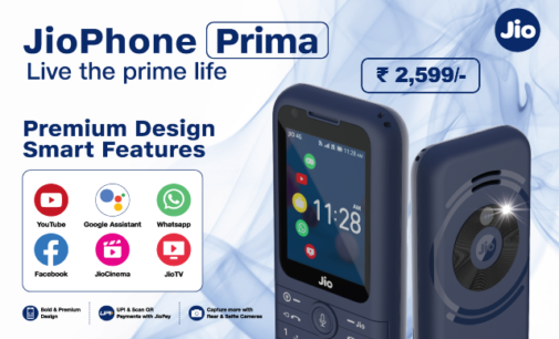 JIOPHONE PRIMA GOES ON SALE