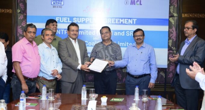 NTPC-Eastern Region -II and Southern Region  signs Fuel supply Agreement with Mahanadi Coal fields Limited