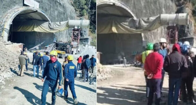 Uttarkashi tunnel collapse: 21 metres drilled through rubble for labourers’ rescue