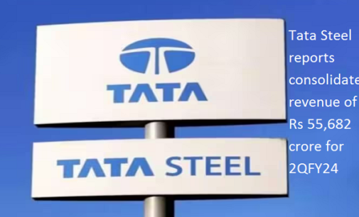 Tata Steel reports consolidated revenue of Rs 55,682 crore for 2QFY24