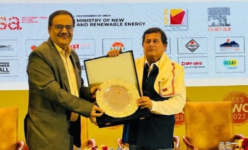 Solar Energy Society of India Honours Achyuta Samanta