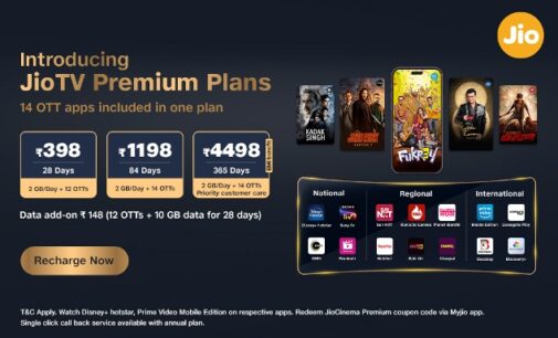 Jio redefines OTT entertainment with JioTV Premium Plans