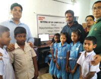 AM/NS India sets up computer lab in primary school at Handia in Nuagarh Panchayat