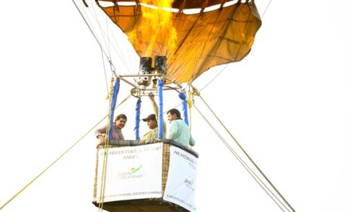 Paramotoring, Parasailing, and Hot Air Ballooning activities held at Angul’s Savitri Jindal Airport