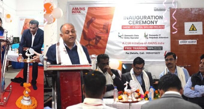 AM/NS India’s Digital Skill Centre inaugurated at Keonjhar