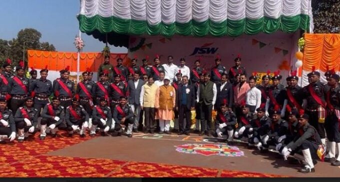 Ode to Democracy: JSW SteelOdisha mines division celebrates 75th Republic Day