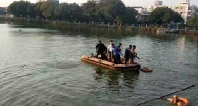 Six school students feared dead as boat capsizes in lake in Gujarat’s Vadodara