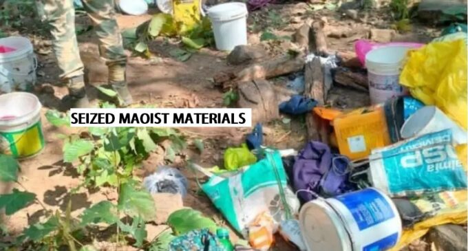 Maoist camp busted in Odisha,huge cache of IEDs; landmines seized