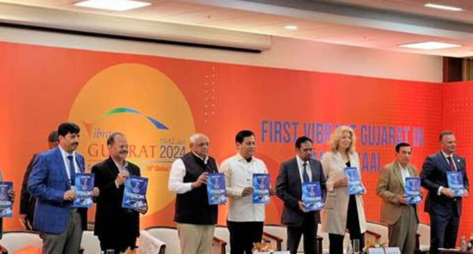 Ministry of Ports, Shipping, and Waterways embarks upon a developmental journey with futuristic plans in Vibrant Gujarat Global Summit 2024