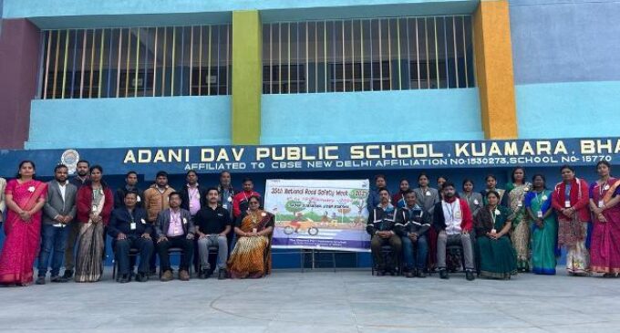 Dhamra Port observes road safety Week