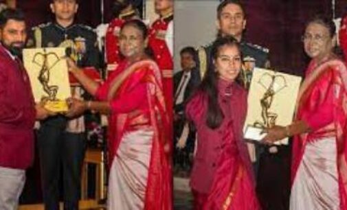 National Sports Awards: Mohammed Shami, para archer Sheetal Devi draw rousing applause at ceremony
